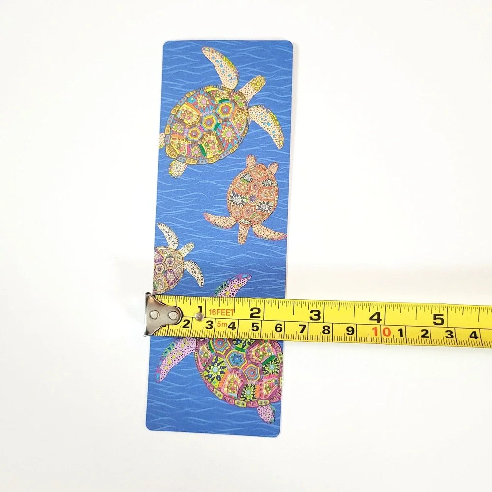 Vintage Y2K mosaic Sea turtles Bookmark Earth Day, WWF World Wildlife, WFRE45685
